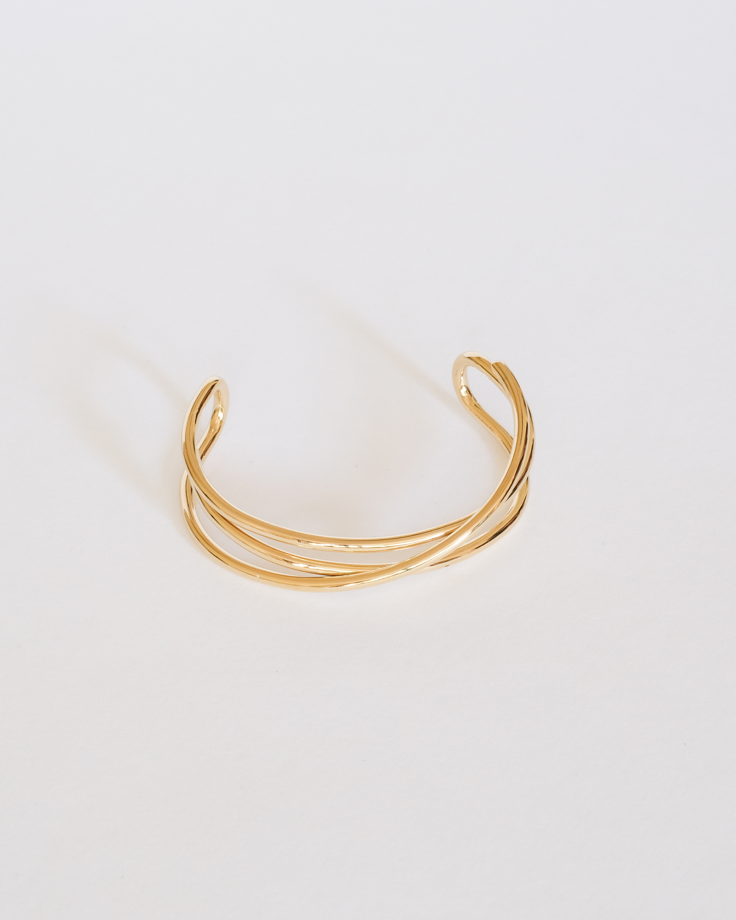 Clara Layered Cuff Bangle