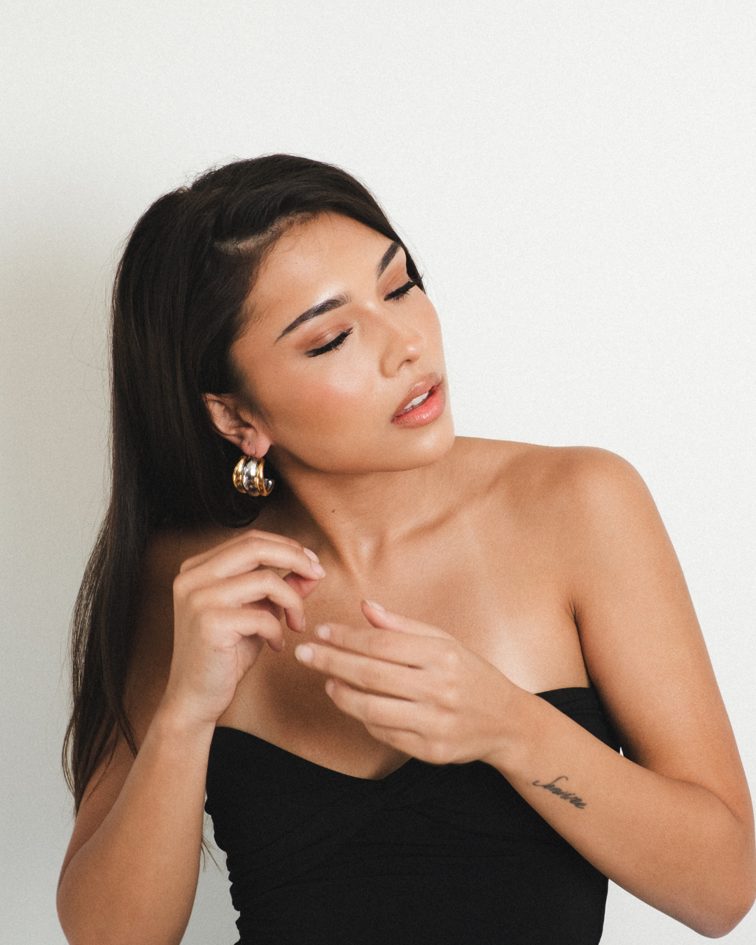 Amery Mixed Metal Earrings