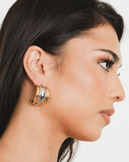 Amery Mixed Metal Earrings