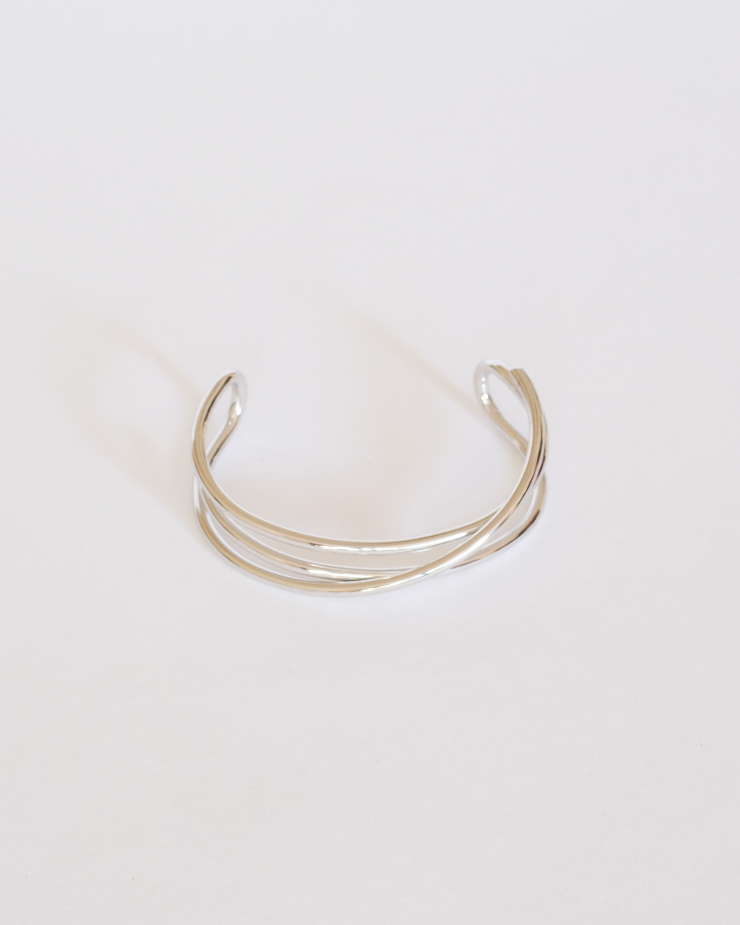 Clara Layered Cuff Bangle