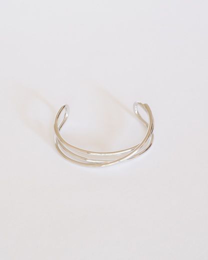 Clara Layered Cuff Bangle