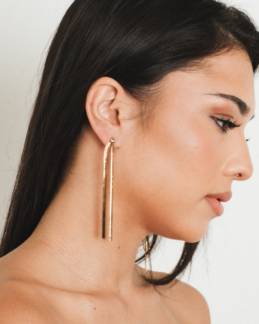 Naomi Snake Chain Earrings